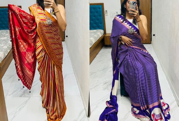 Simple saree blouse designs front and back for silk sarees