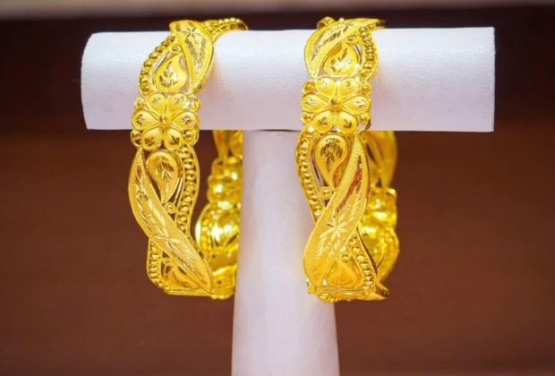 latest dubai gold bangles designs