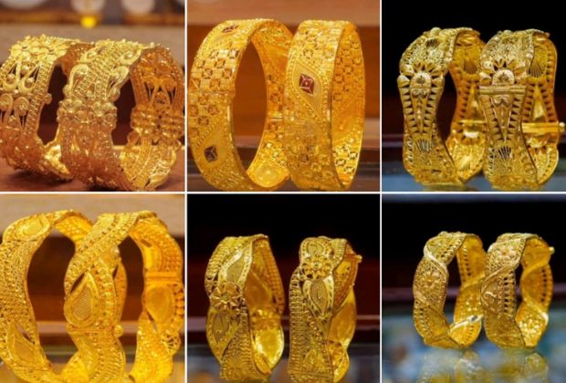 17+ Latest Bridal Gold Bangles Design Collection for Modern Brides