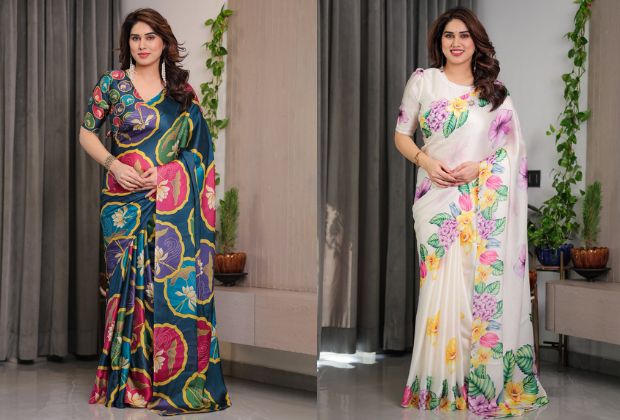 soft silk saree blouse designs
