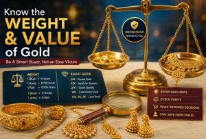 how to weight gold