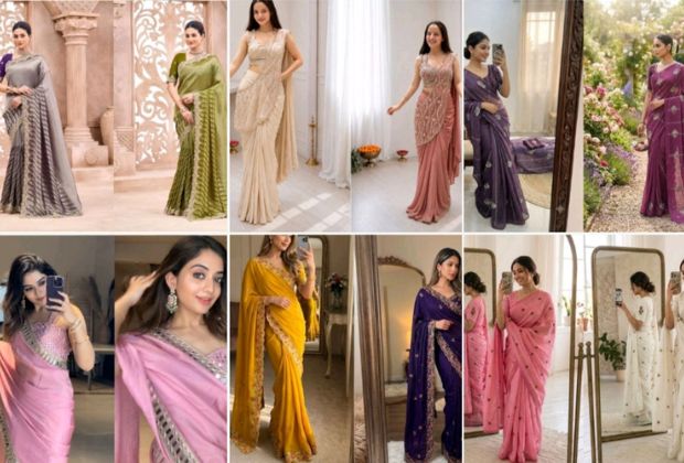 Modern Party Wear Saree Blouse Designs